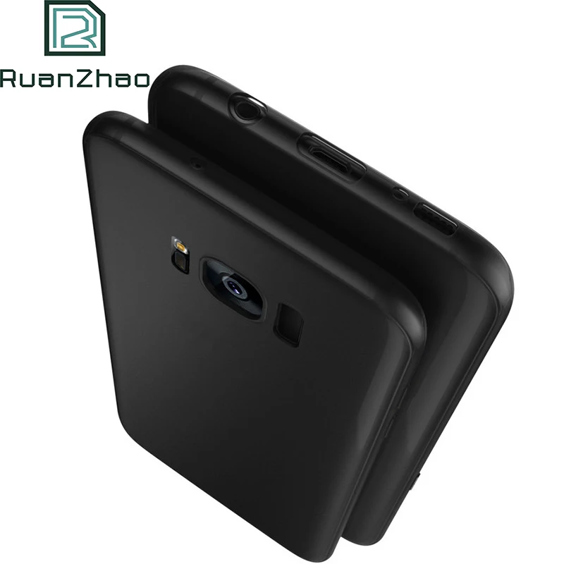 

Black Color soft TPU Silicone Rubber Case For Samsung Galaxy S8 S9 Plus S6 S7 Edge A3 A5 A7 2017 J3 J5 J7 2016 cover note8 Cases