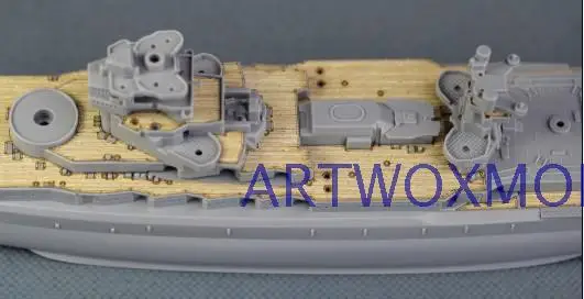 Aoshima ARTWOX 038673 Nagato battleship деревянная колода AW20141