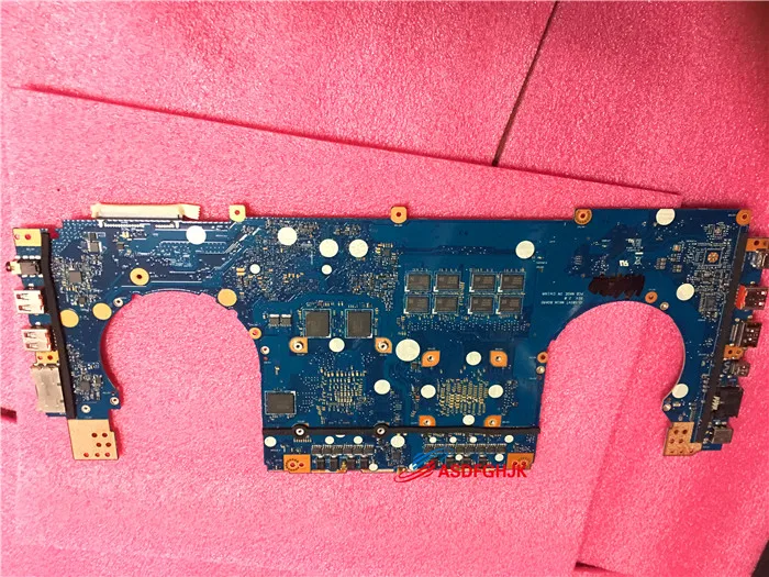  Original FOR ASUS GL502VT LAPTOP MOTHERBOARD GL502VT MAINBOARD WITH I7-6700HQ AND N16E-GT-A1 GTX970