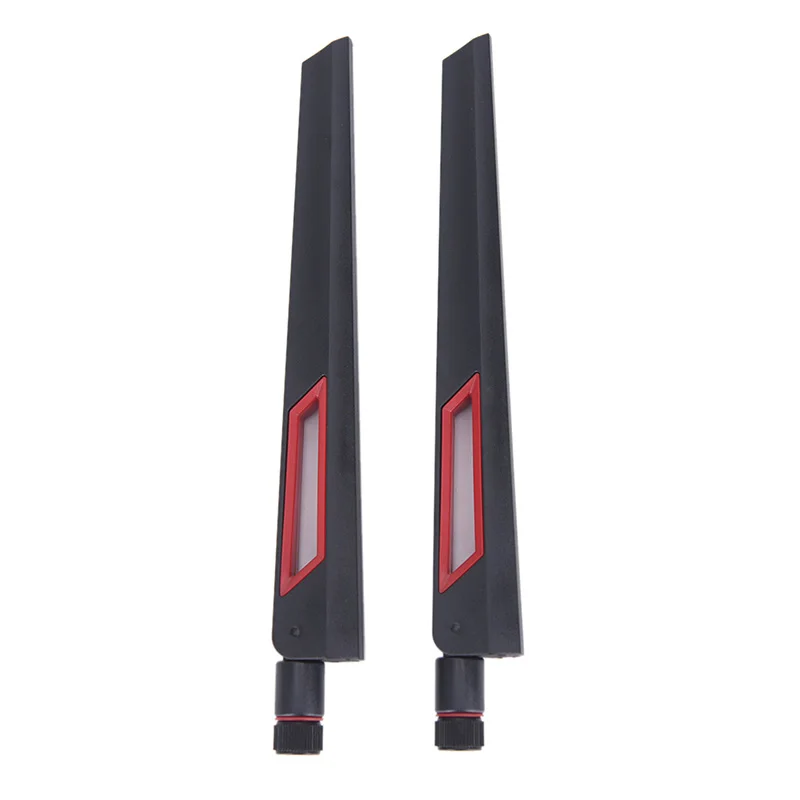 WIFI Antenna 2.4G 5G 5.8Gh RP SMA Male Universal Antennas Amplifier WLAN Router Antenne Booster 2pcs 10 dbi Dual Band