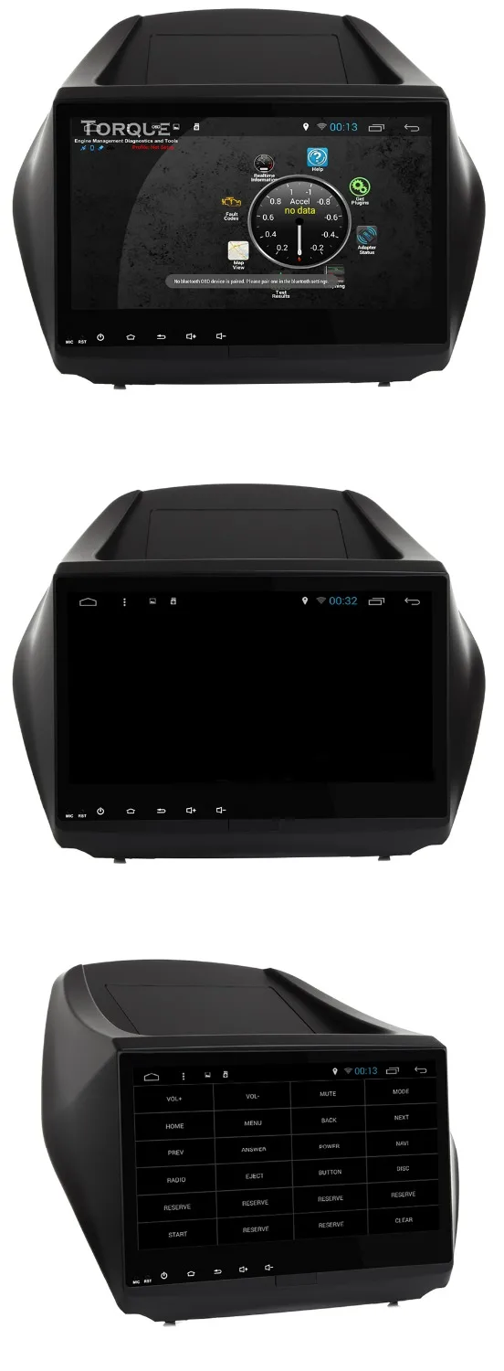 Sale Touch Screen For Hyundai Tucson IX35 2009-2015 Android 7.1 Quad core Car Stereo Radio  GPS Navigation Multimedia Player 2