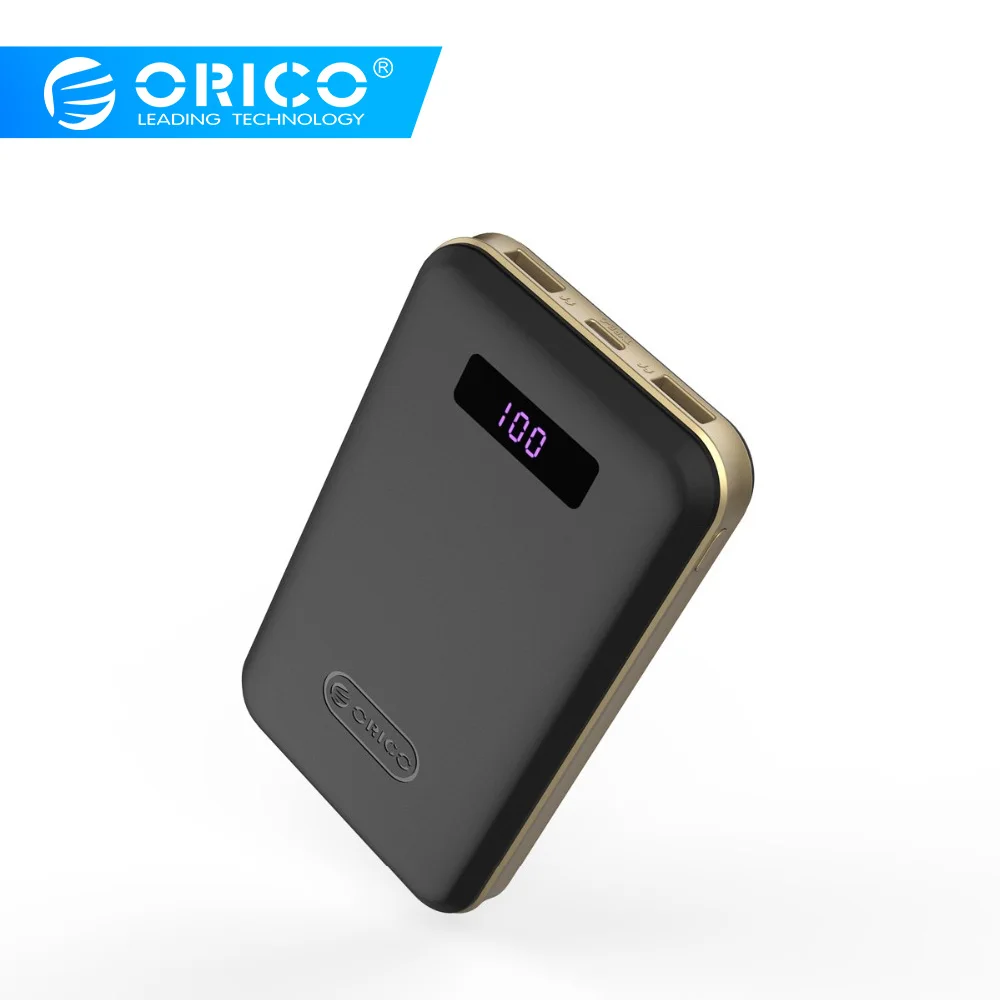 

ORICO 12500mAh Power Bank Type-C Dual Output External Battery Fast Charging for Samsung Xiaomi Huawei