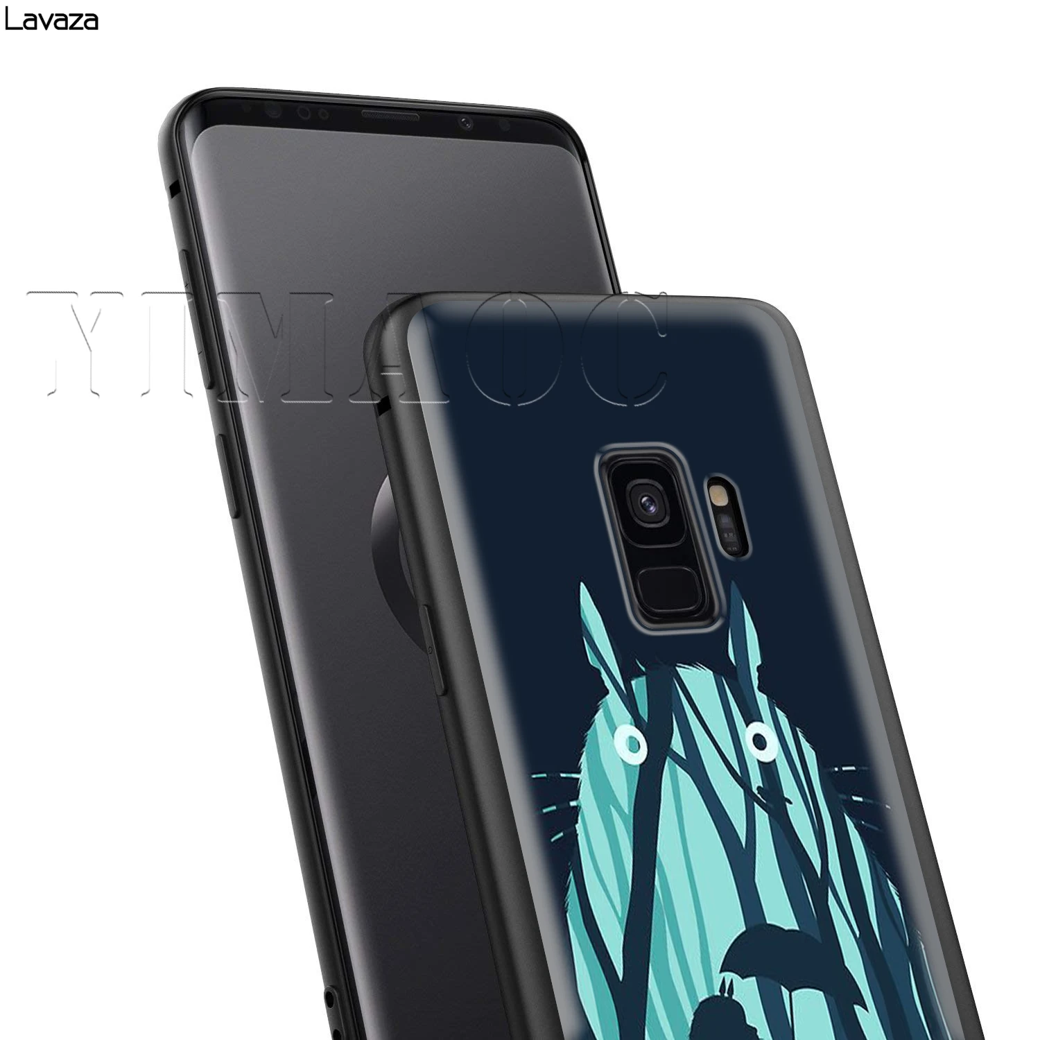 Мягкий силиконовый чехол Lavaza Totoro для Samsung Galaxy S6 S7 Edge S8 S9 S10e Plus A3 A5 A6 A7 A8 A9 J6 Note 8 9