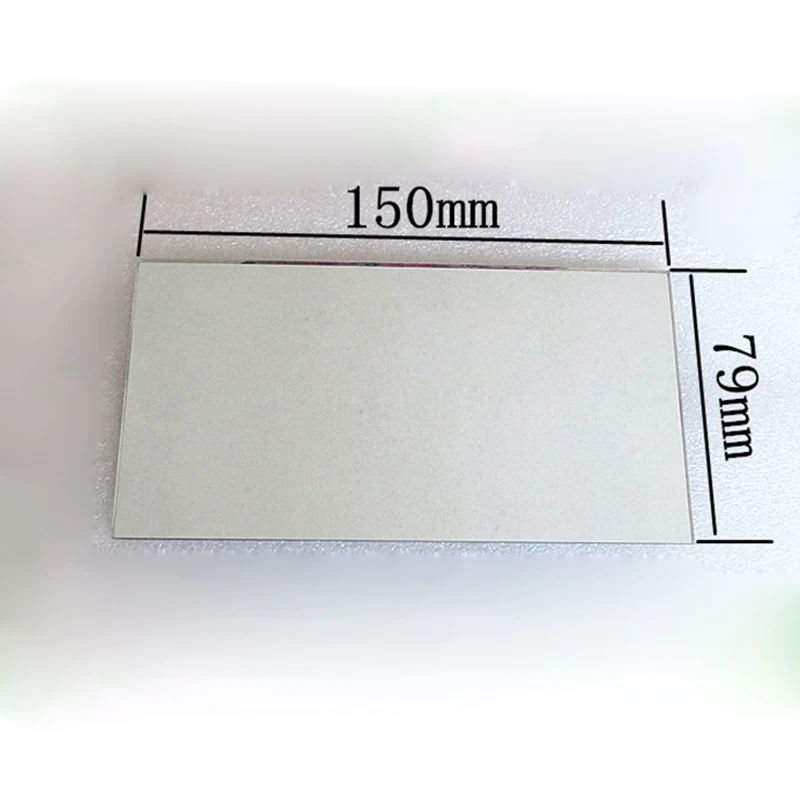 Оптический проектор, отражатель, зеркало, передняя поверхность, зеркала, DIY аксессуары для проектора, высокая отражательная способность, первое зеркало 150x79x2 мм, 1 шт