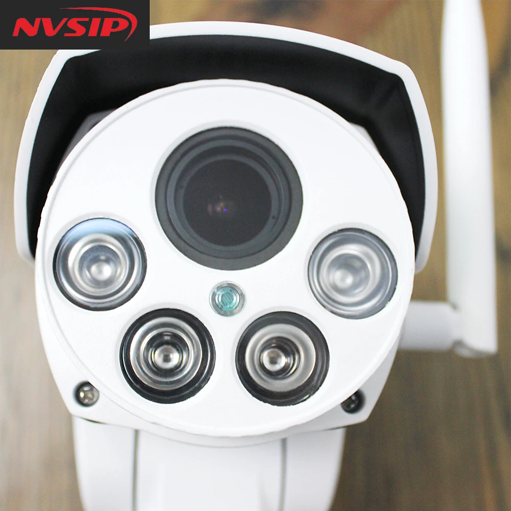 IP камера видеонаблюдения NVSIP HI3518E 960P/1080P HD Wi Fi PTZ 4X панорама наклон зум 2 8 12 мм Мп
