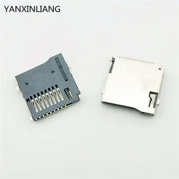 

50PCS Push-Push Type TransFlash TF Micro SD Card Socket Adapter Automatic PCB Connector