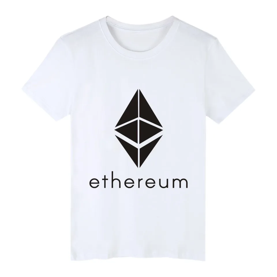 LUCKYFRIDAY ethereum fitness t-shirt Men women black/white camiseta t shirts causual T Shirt xxs-xxxxl ethereum LUCKYFRIDAY ethereum fitness t-shirt Men women black/white camiseta t shirts causual T Shirt xxs-xxxxl ethereum