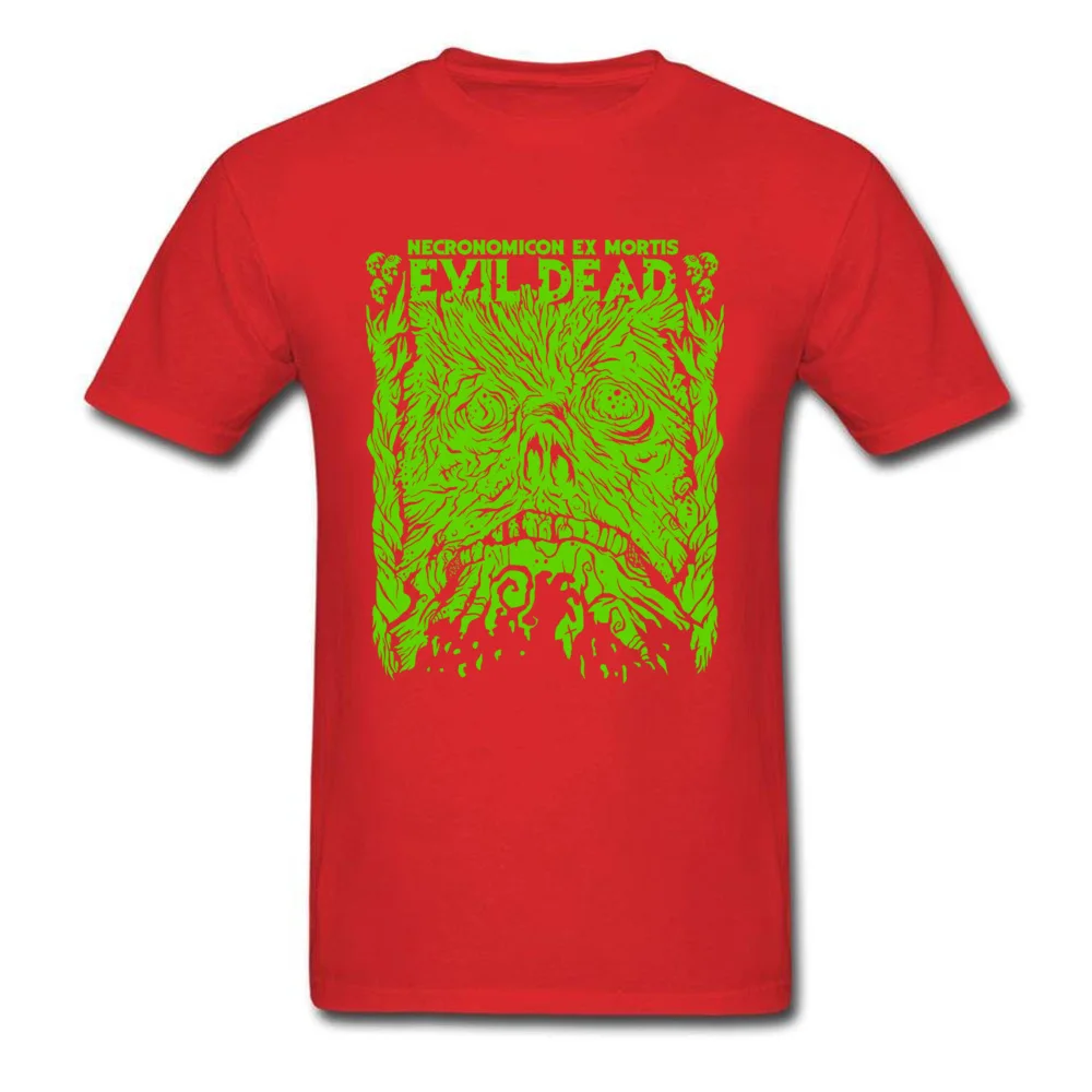  Custom Tops T Shirt 2018 New Fashion Short Sleeve Mens Tshirts TpicOriginaltitle Street Autumn Tops Tees Crewneck Necronomicon Ex Mortis Green Slime red