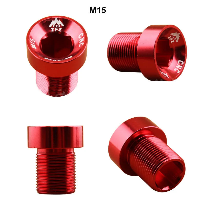 Swelgo алюминиевая винтовая крышка шатуна M15/M20 винтовая крышка велосипеда шатун фиксация болта рукоятки с кривошипом велосипеда