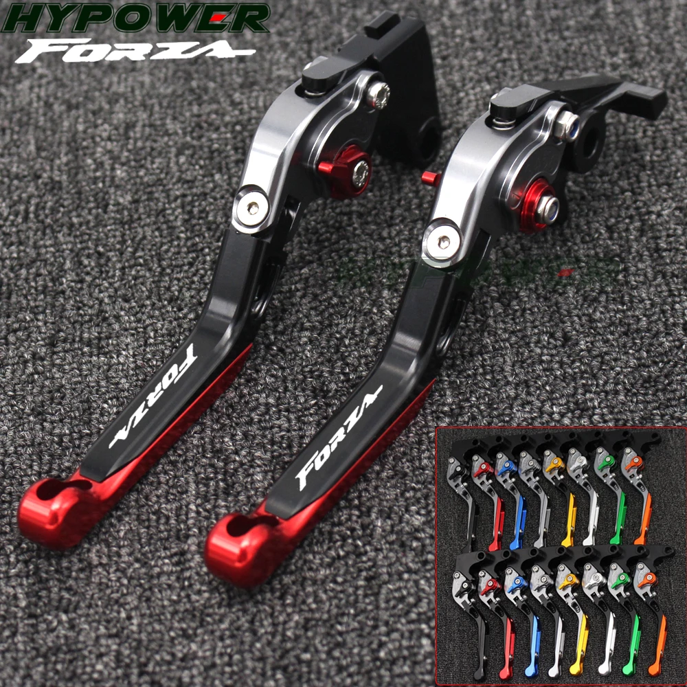 Nero+Rosso Leve freno frizione pieghevoli Per Kawasa ki NINJA400 NINJA 400 2018 Leve estensibili in alluminio Accessori moto