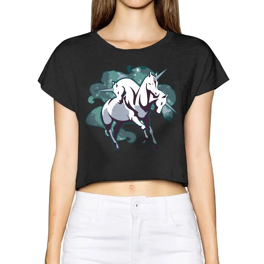 SAMCUSTOM Camisetas настоящий короткий 3D принт лошадь и Роза летняя модная уличная