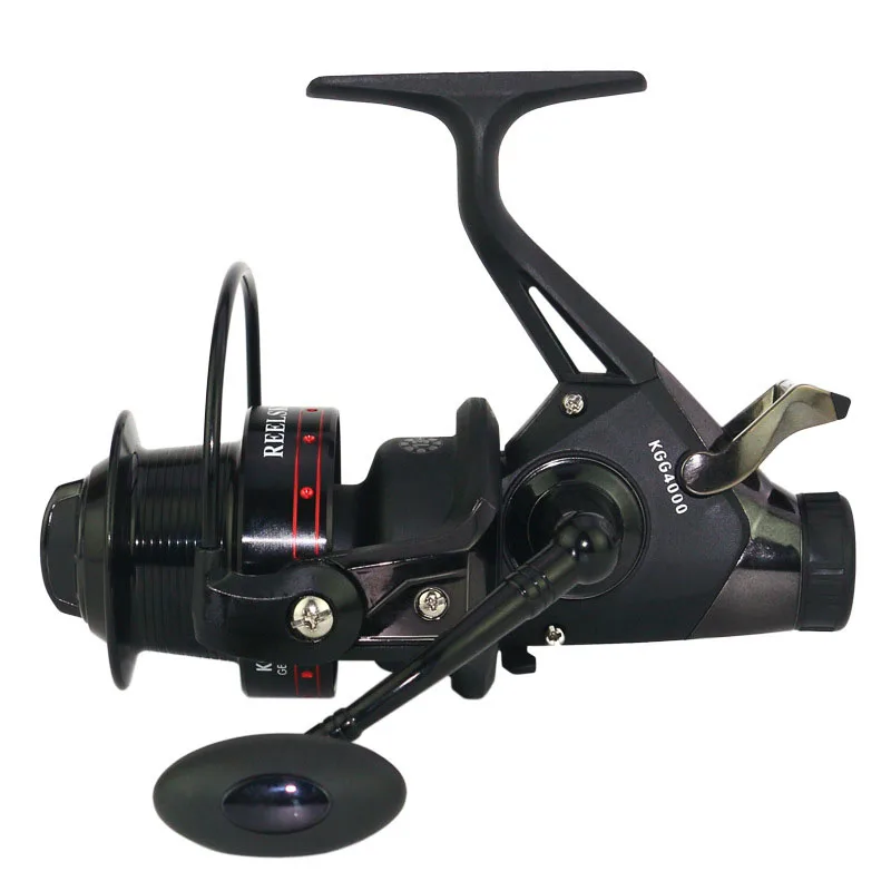 

Spinning wheel Fishing Reel 13+1BB 5.2:1 Carp Long Casting Double Brakes Left and right hand swap CNC rocker Sea Boat Fishing