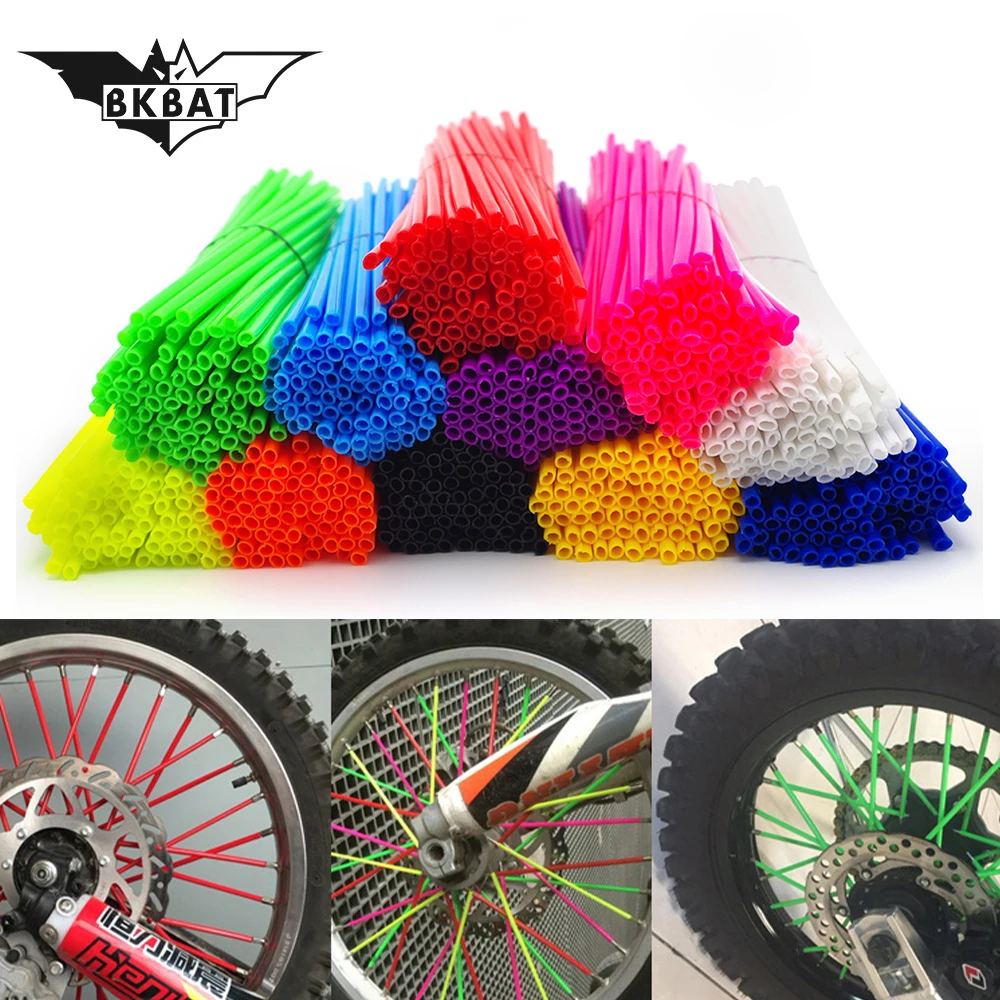 

36Pcs Moto Wheel Rims Spoke Tube Tire tyre Scooter Bike Electric Motorcycle For couvre rayon jante moto crf450x dualtron yz 125