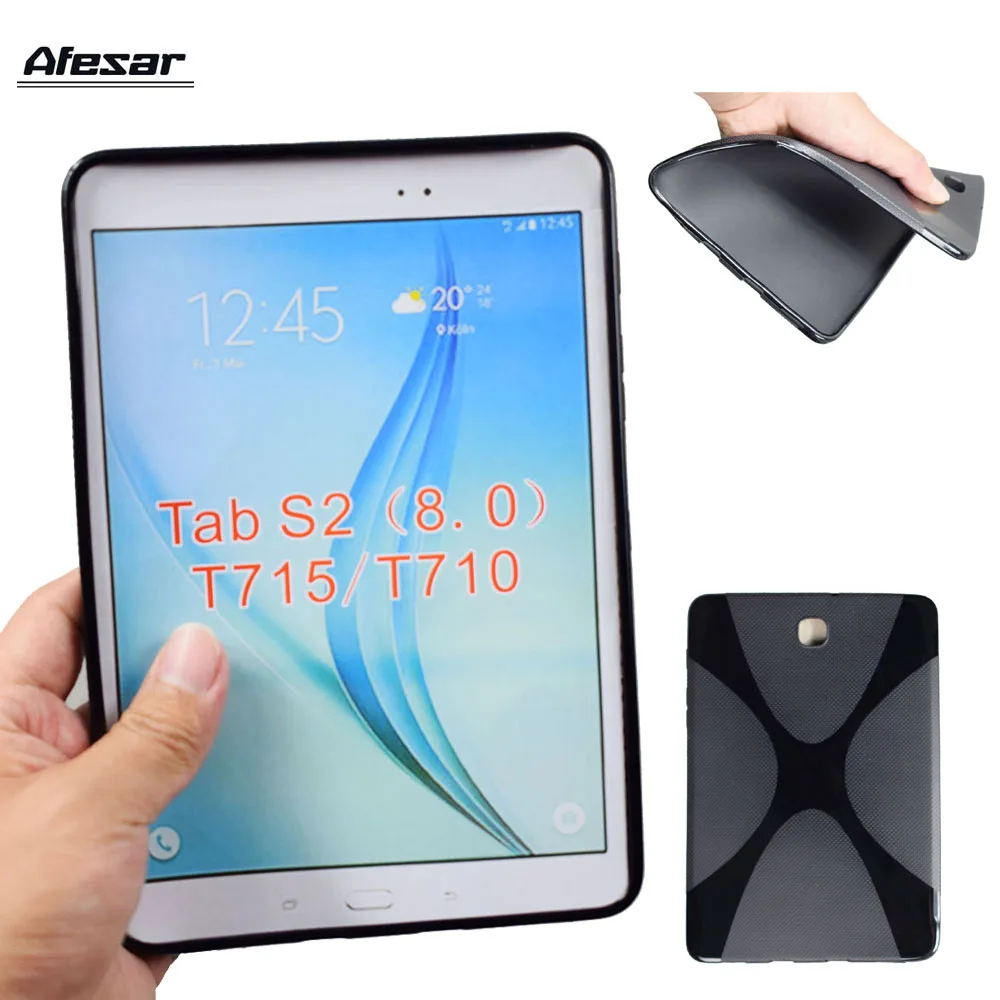 Мягкий силиконовый чехол SM T710 T715 T713 T719 из ТПУ для Samsung galaxy Tab S2 планшета 8 0 дюйма