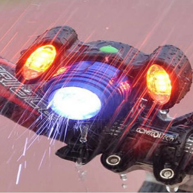 Best Offers Bicycle Light 7000 Lumens 4 Mode T6 LED Cycling Front Light mtb Bike light Lamp Warning Light + Battery Pack+Charger+Waterproof 