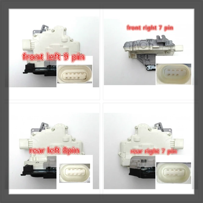 

Free Shipping Door Lock Actuator Latch Central Mechanism for SEAT IBIZA 6J SKODA SUPERB 3T vw VOLKSWAGEN PASSAT 3C TIGUAN 5N