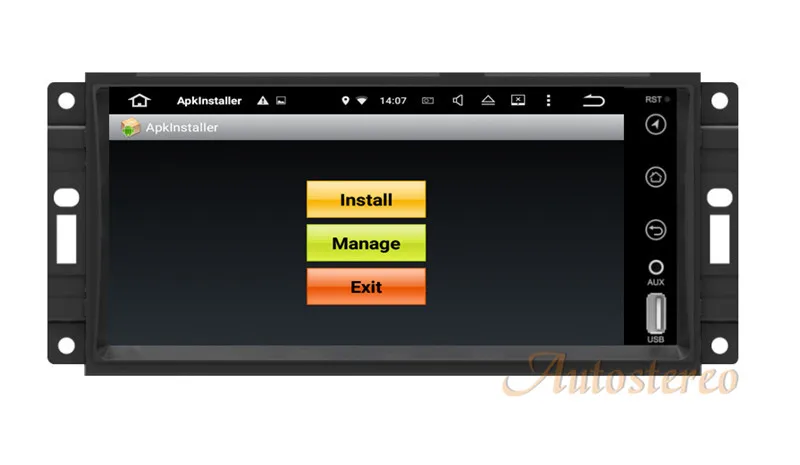 Flash Deal New Android7.1 Quad core Car radio DVD player GPS navigation radio Stereo for JEEP Wrangler Compass 2007-2013 Dodge Autostereo 18