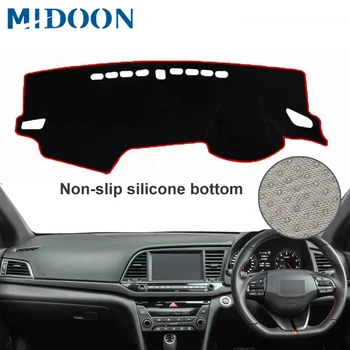 

For Hyundai Avante Elantra I35 2015 2016 2017 2018 2019 Car Styling Covers Dashmat Dash Mat Sun Shade Dashboard Cover Sun