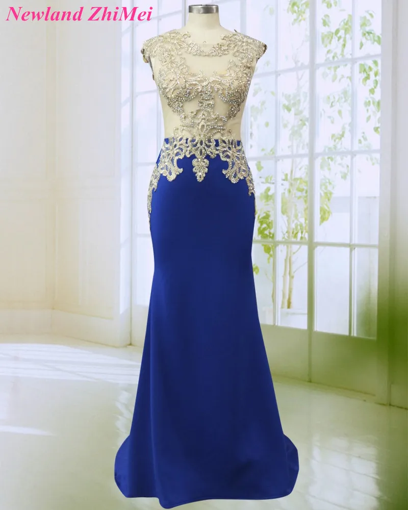 Sexy See Through Sheath Formal Evening Dress Sparking Beaded Crystals Long Spandex Party Gowns Dresses Custom Made | Свадьбы и