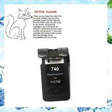 1 unids para canon pg 740 cartucho de tinta para canon mg2170 3170 4170/mx517