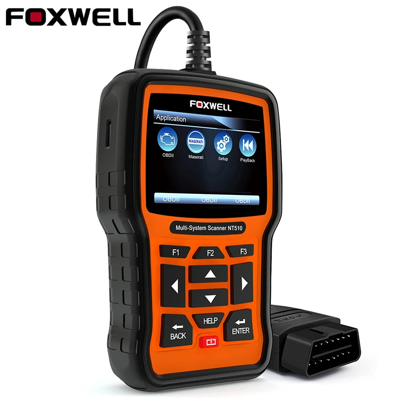 Foxwell NT510 OBD OBD2 Car Diagnostic Tool for Maserati Porsche BMW