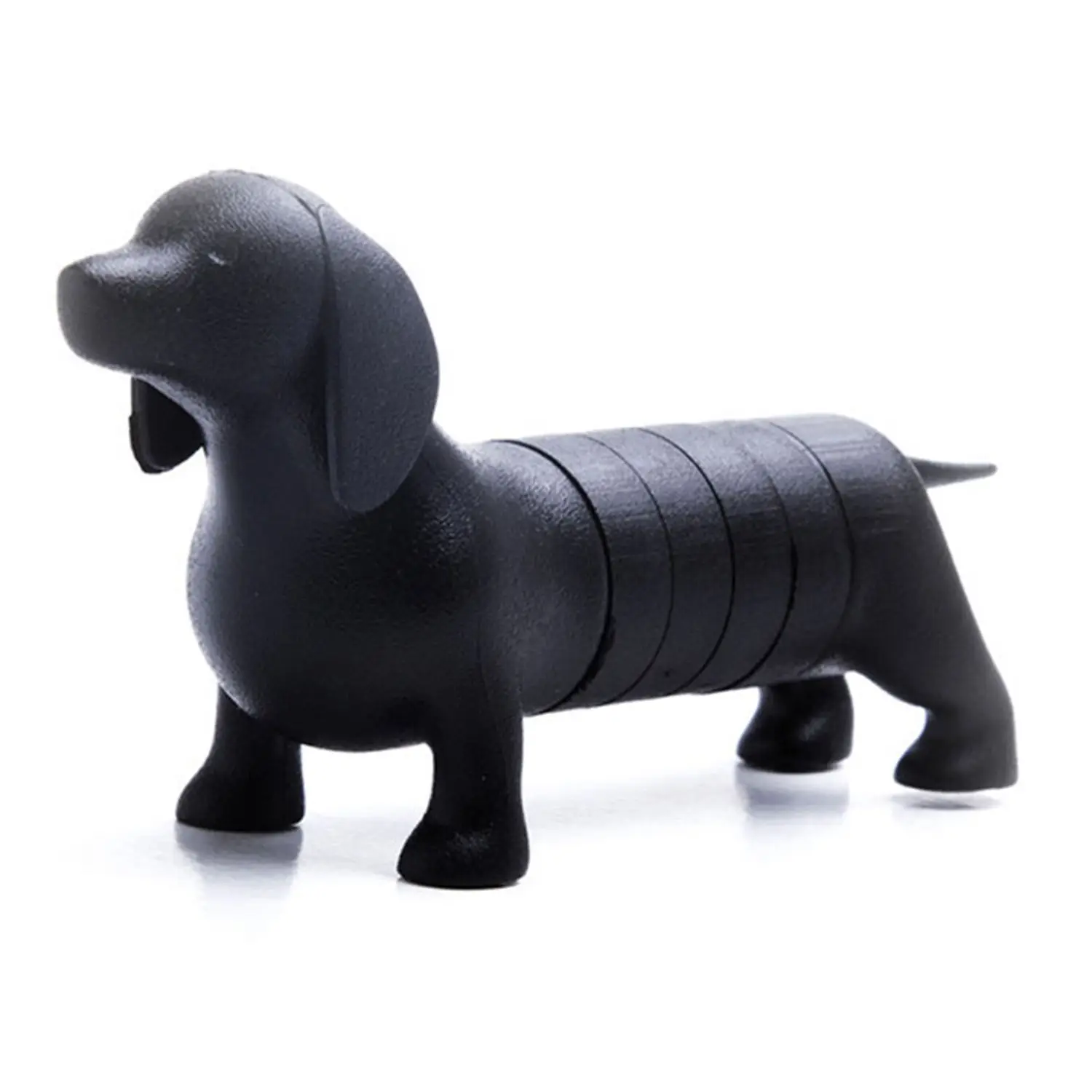 

Hot Sale Cartoon Cute Dachshund Lucky Dog Fridge Magnet DIY for Home Kitchen Fridge Card Message Tips Magnetic Removable Stick