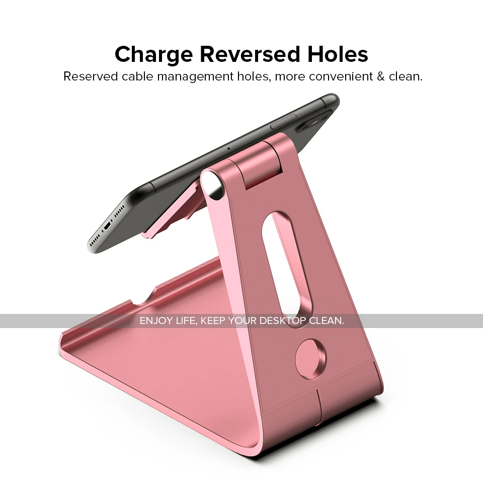 Venroii держатель для зарядки телефона Подставка планшета поддержка iPhone Xs Max X 8 7