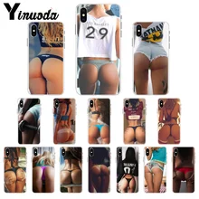 Yinuoda, сексуальное нижнее белье, бикини для женщин, девушек, мягкая оболочка, чехол для телефона для iPhone 8, 7, 6, 6S Plus, 5, 5S, SE, XR, X, XS, MAX, чехол