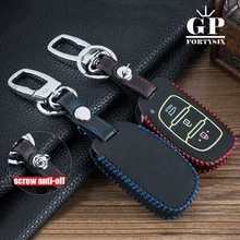Luminous Car Leather Flip Key Cover Case Shell Holder For Hyundai I10 I20 IX25 IX35 IX45 Elantra Accent Car Styling Accessories