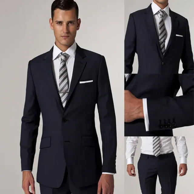 Wedding Party Dresses Fasion Mens Suits with Pants Terno