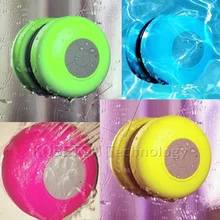 Portable Subwoofer Shower Waterproof Wireless Bluetooth Speaker Car Handsfree Receive Call Music Suction Mic for mobile