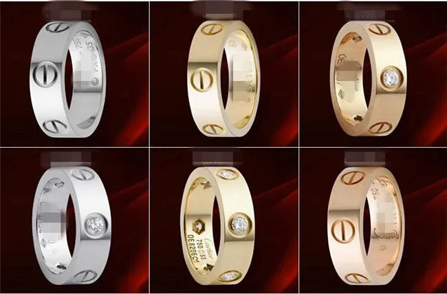 Online Famous Brand Stainless Steel 18k Gold Plated Jewelry Online Famous Brand Stainless Steel 18k Gold Plated Jewelry Cz Diamond Wedding Engagement Rings For Men Women Fine Carter Anel Aliexpress