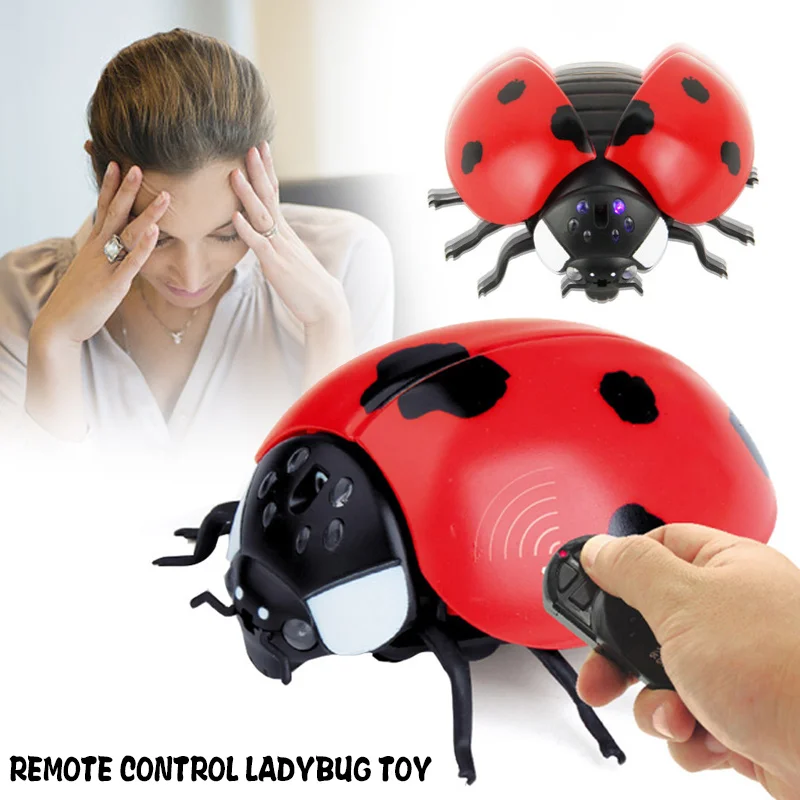 Новинка Электрический жуки игрушки RC Божья коровка Housefly Outdools электронные