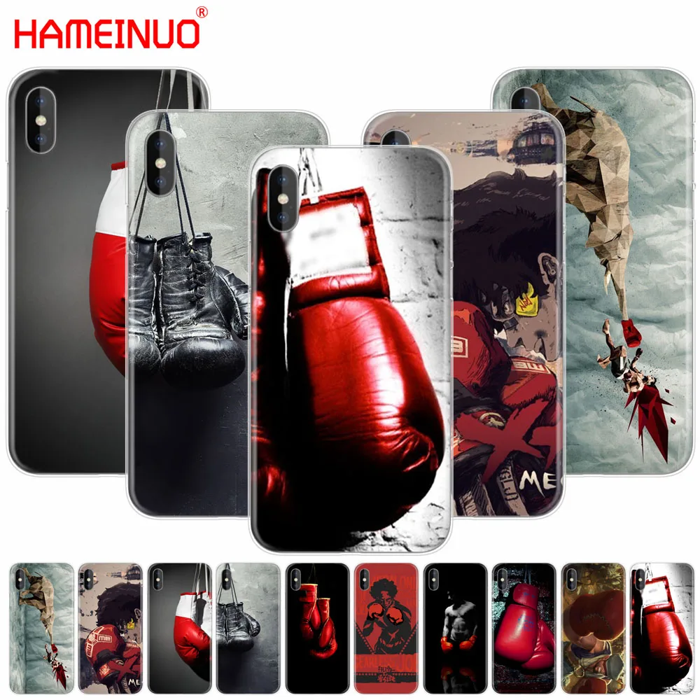 

HAMEINUO Muay Thai Fight Boxing cell phone Cover case for iphone X 8 7 6 4 4s 5 5s SE 5c 6s plus