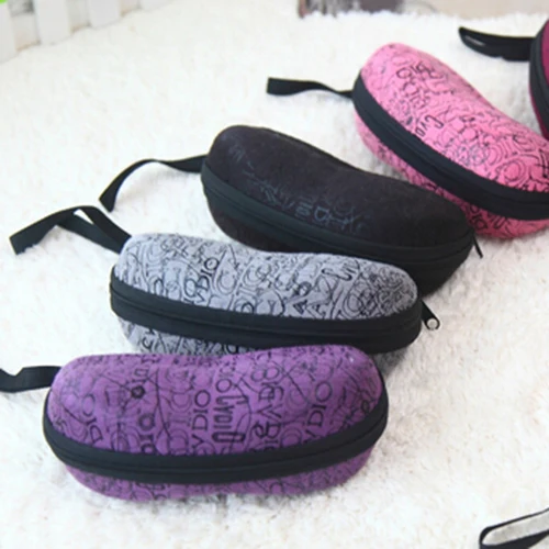 

Protable Zipper Sunglasses Hard Case Glasses Eyewear Box Shell Cover Pouch Bag 09WG