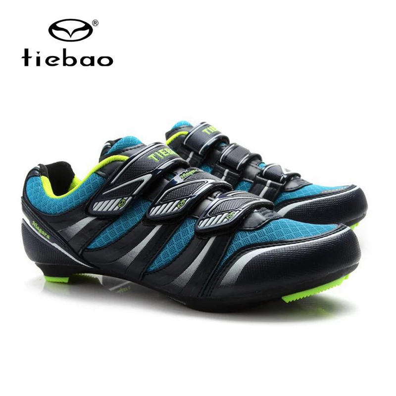TIEBAO, обувь для шоссейного велосипеда, сверхлегкие Мужские дышащие спортивные SPD-SL, самозакрывающиеся профессиональные велосипедные кроссовки