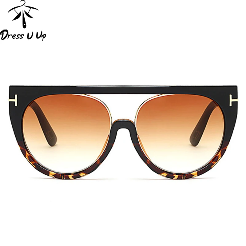 DRESSUUP 2017 Vintage Big Frame Sunglasses Women Brand ...