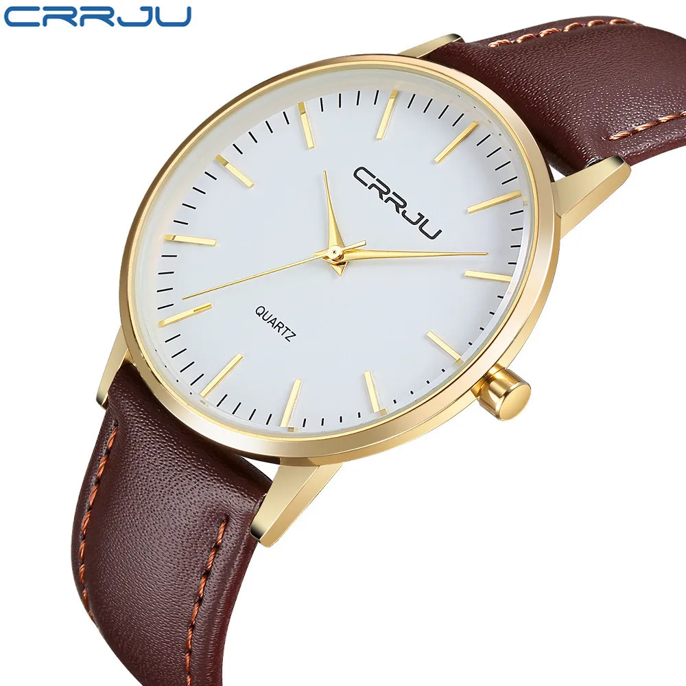 

2017 CRRJU Men Watches Luxury Brand Casual Men Watches Analog Military Sports Watch Quartz Male Wristwatches Relogio Masculino