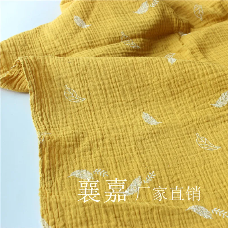 135 см X 50 см Высококачественная мягкая тонкая хлопковая ткань с Двойной Текстурой крепа, рубашка, платье, нижнее белье, ткань 160 г/м
