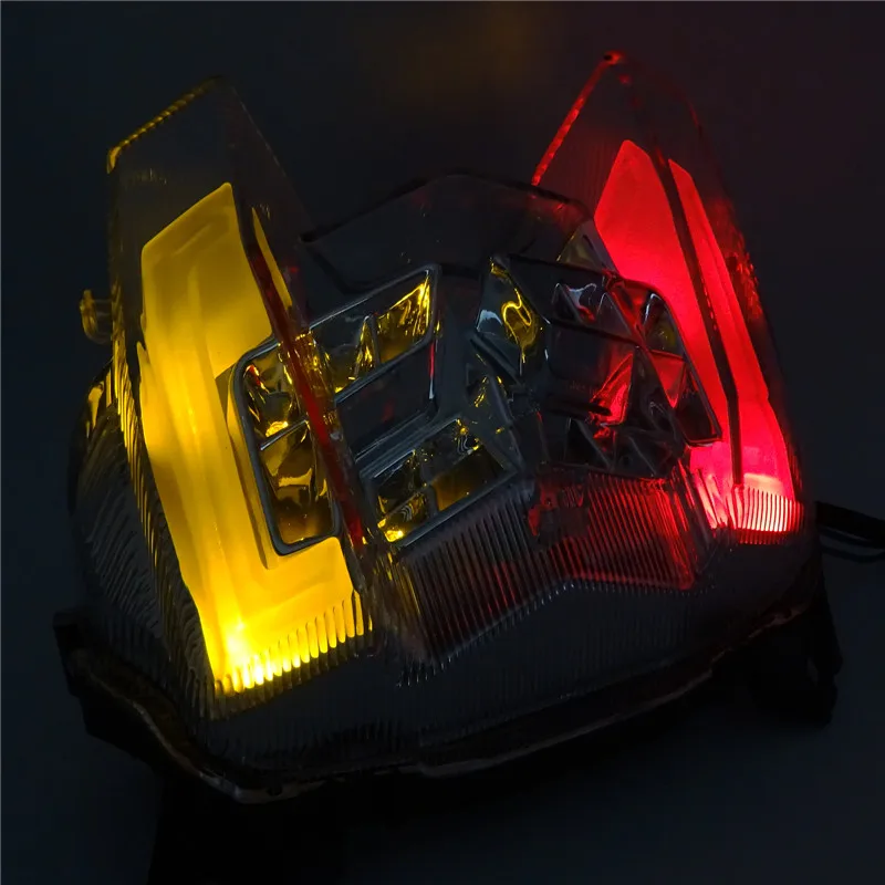  waase For Yamaha MT-09 FZ-09 FZ09 MT09 2017 2018 2019 E-Mark Rear Tail Light Brake Turn Signals Int - 33008978236