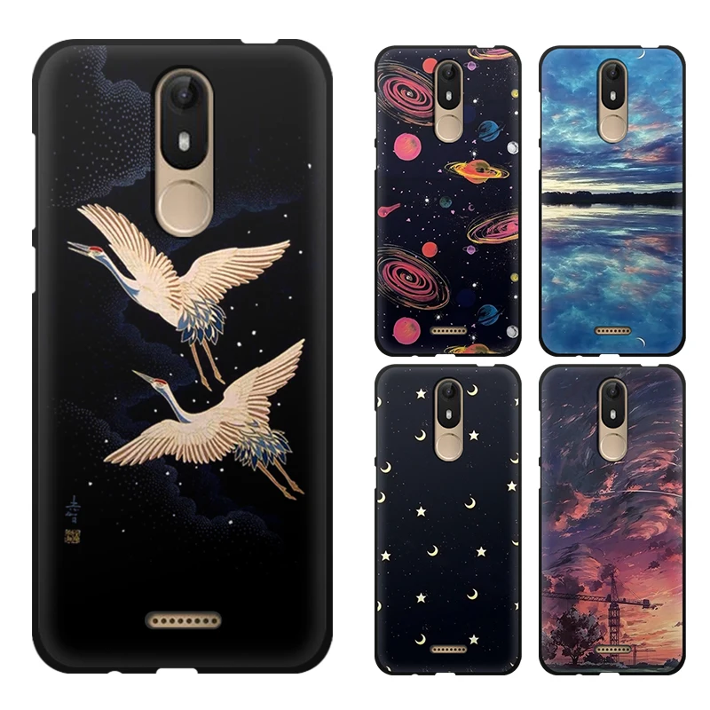 

Silicone Phone Case For Wiko View Lite Case 3D Patterned TPU Soft Back Cover For Wiko View Lite Funda Capa 5.45inch Coque Cover