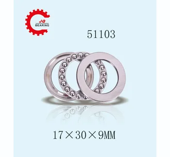 

JQ Bearings 10Pcs 51103 Axial Ball Thrust Bearing 3-Parts 17mm x 30mm x 9mm Free shipping High Quality