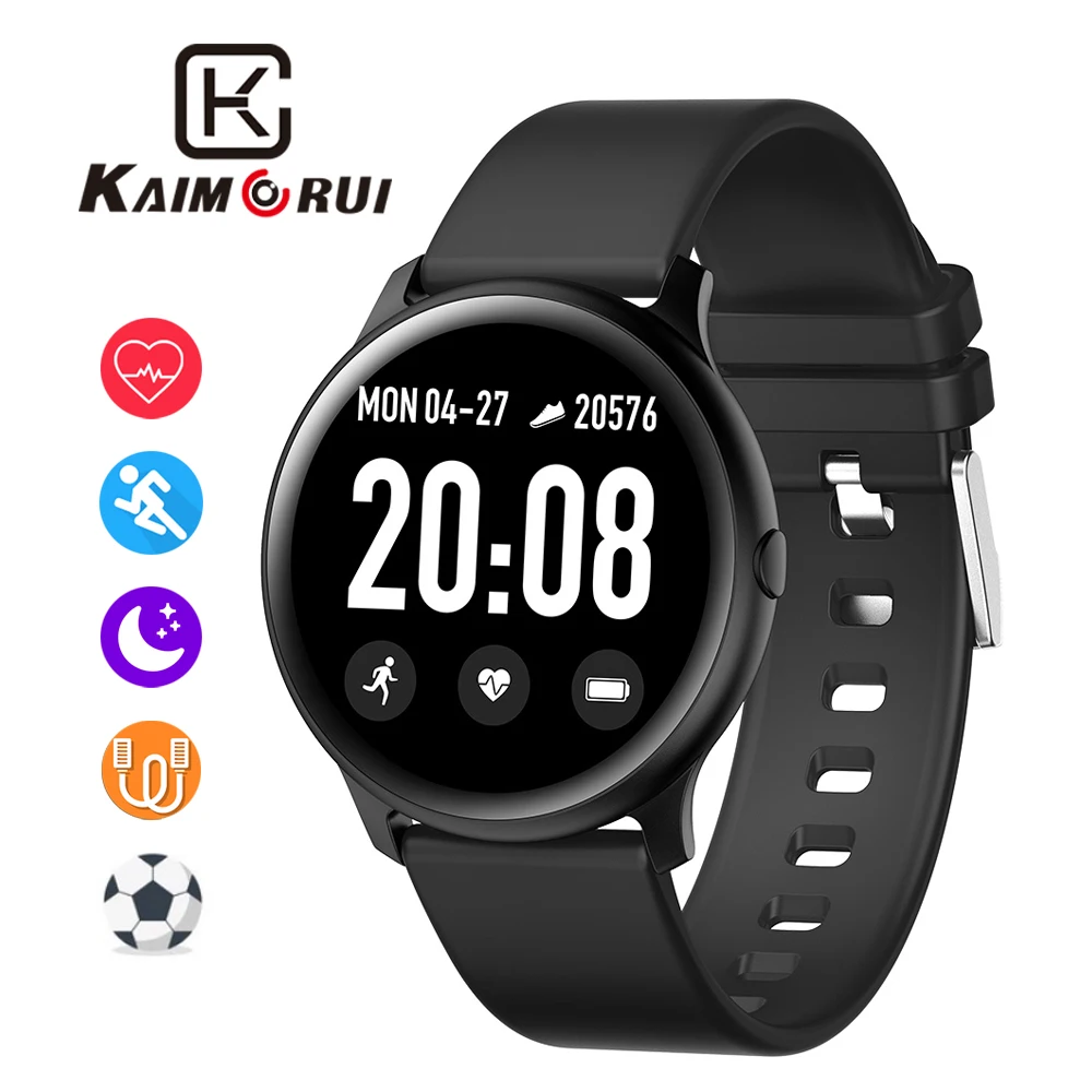

Smart Watch Women Heart Rate Pedometer Bluetooth Smartwatches Sleep Monitor Color Replace Band More Sports Mode for Android IOS