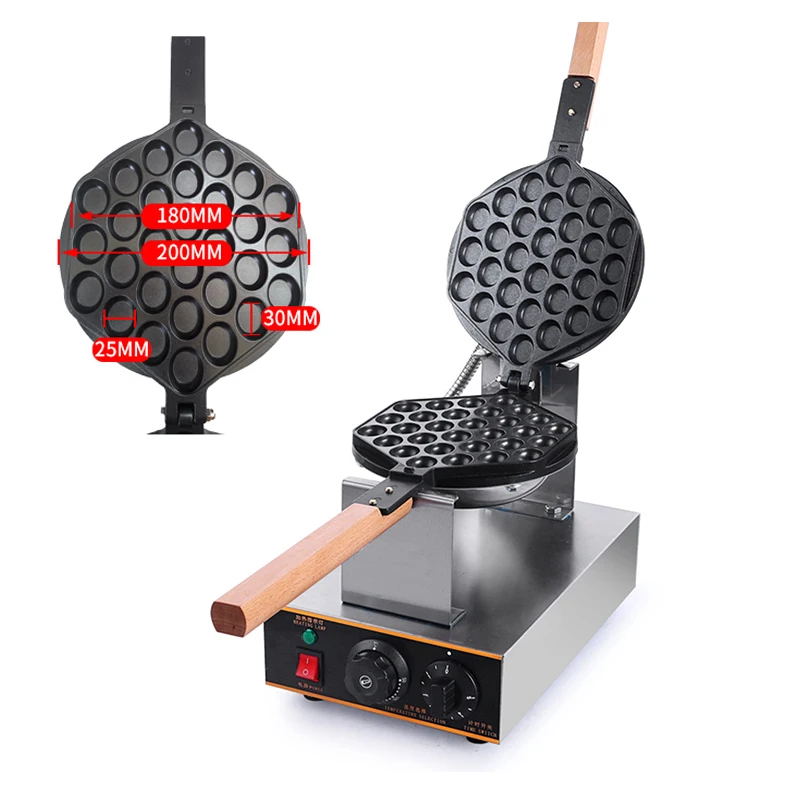 

FY-6 Commercial Egg Waffle Maker 110v/220v QQ Egg Waffle Maker Stainless Steel Roaster Machine Egg Wafer Iron Machine 1pc