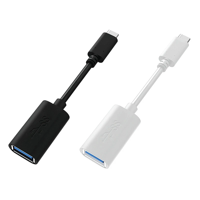 Thbelieve USB C To USB A Type-C OTG Cables For Hauwei Support U DiskKeyboard  USB 3.0 To Typec Adapters 20CM Short USB-C OTG (4)