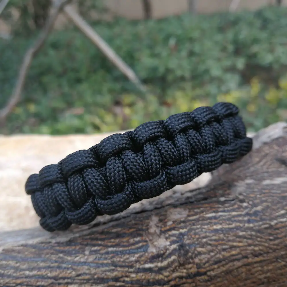 Paracord Bracelet Celtics Viking Runes Beads Axe Talisman Charm Braided Rope Bracelet Men Bangles Camo Green Beige Jewelry Gifts (7)