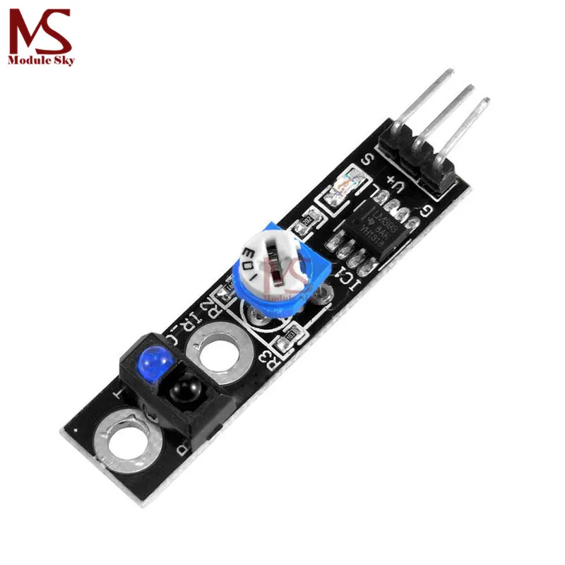 

TCRT5000 Line Track Sensor Module Reflection Infrared Follower Sensor Switch Obstacle Avoidance Module