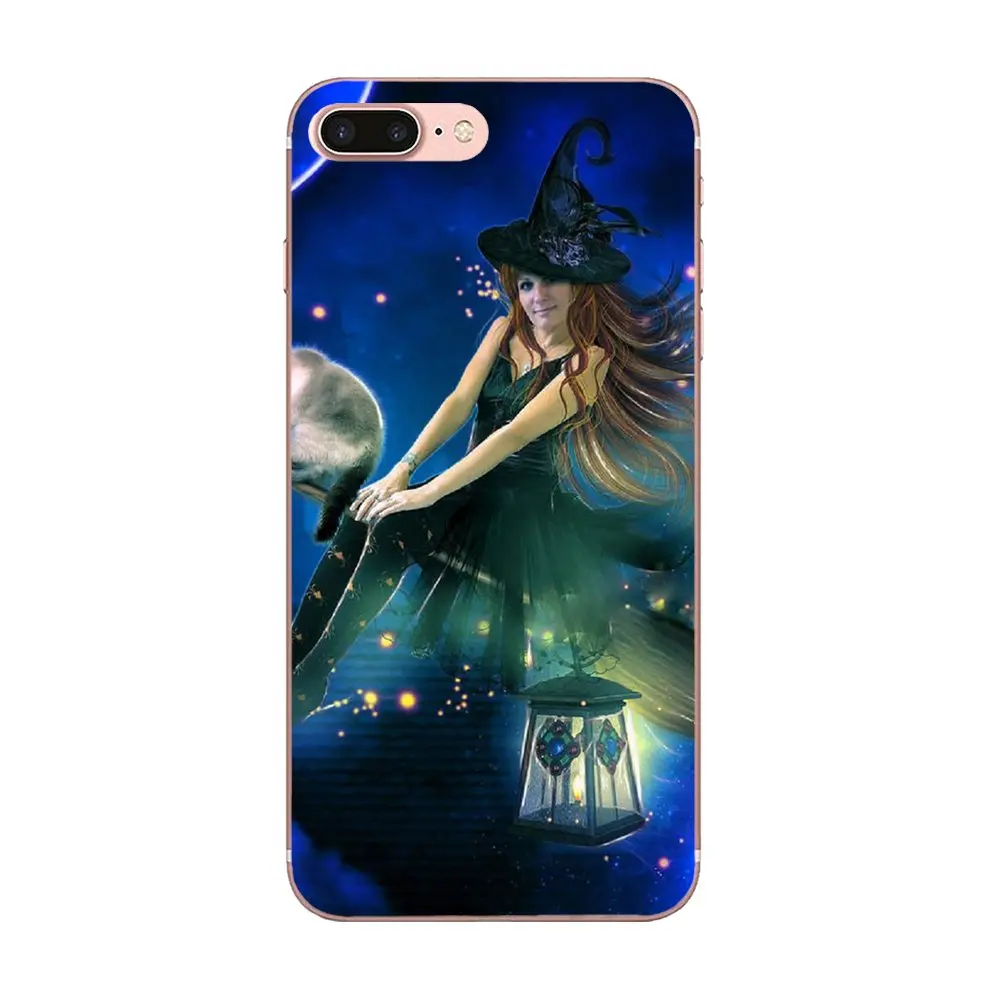 Flying Witch для Huawei Mate 7 8 9 10 20 P8 P9 P10 P20 P30 Lite Plus Pro 2017 Резиновый ТПУ мягкий чехол телефона