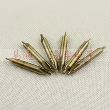 Двойная головка титанирования 1,5 мм и 2,5 мм спираль с канавкой в центре сверла. Высокоскоростной стальной сверло для Вертикальный Станок для нарезки ключей