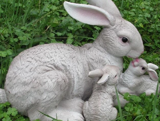 Taman Halaman Patung Ornamen Taman Dekorasi Rumah Simulasi Hewan